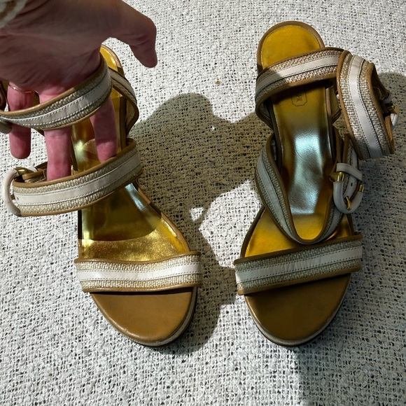 Coach Maralee wedge sandals Size 6.5 - Picture 3 of 6